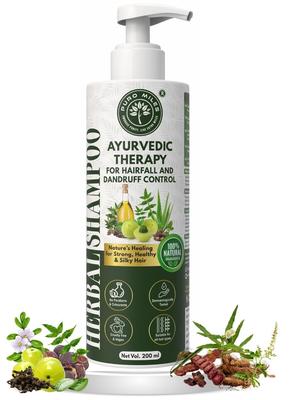 Ayurvedisches Kräutershampoo mit Bhringraj Amla Shikakai Reetha Heena & Brahmi | Haarausfall | Schuppenkontrolle | Splissige Haare | Verfärbung | Trockene Kopfhaut