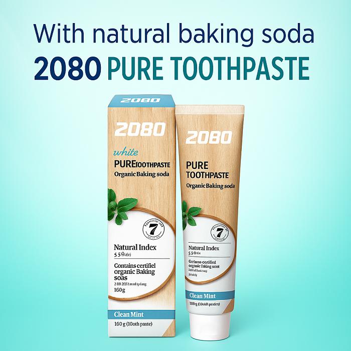 2080 Pure Toothpaste - Clean Mint Scent