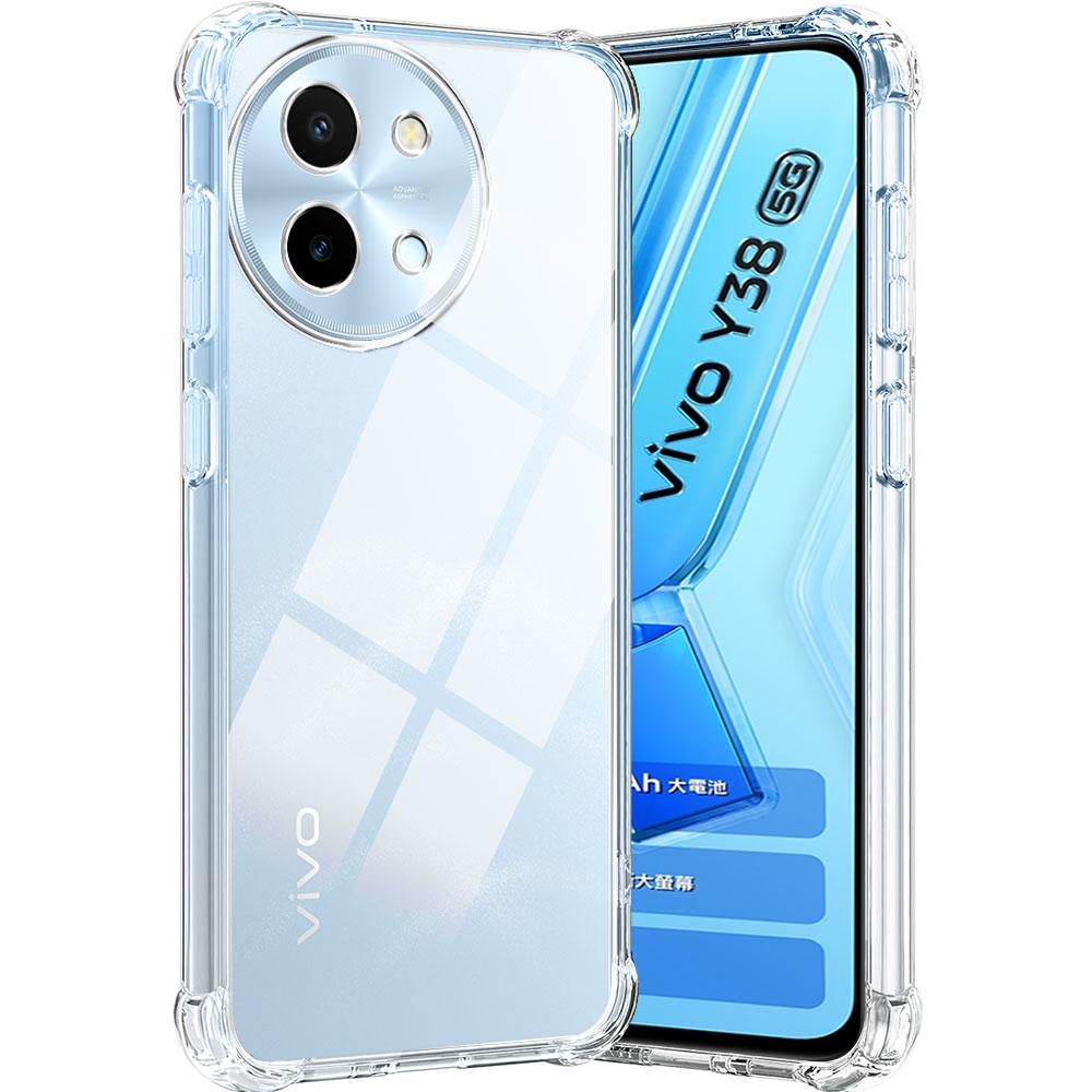 Phone Case For Vivo V40 Lite Case Clear Soft Silicone Shockproof Airbag Bumper For Vivo V40 Pro 5G V40 SE Back Cover Fundas