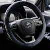 Number7 Steering Wheel Toray Ultrasuede X Carbon Premium Scratch Stain for Standard and Light Size M Cover, PVC, Resistant, Resistant, Grip, Non-Slip,
