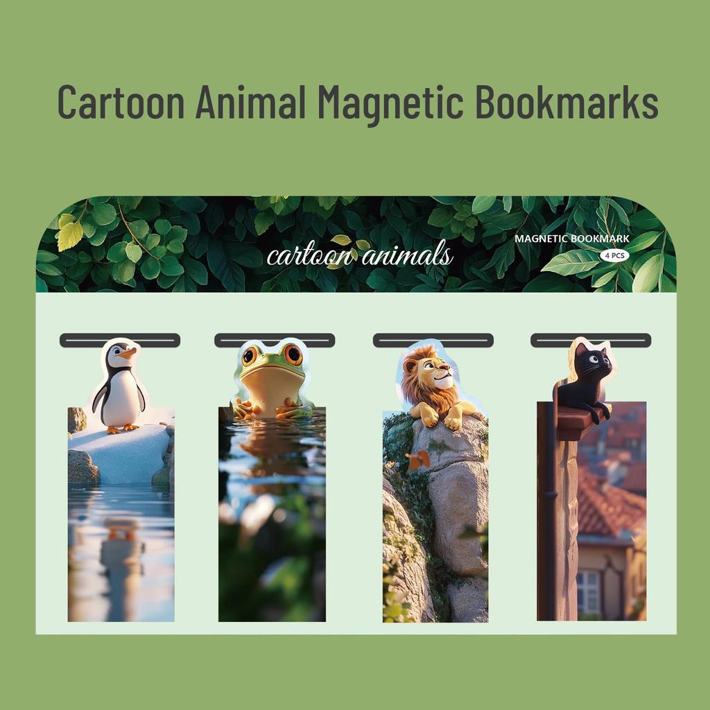 Foldable Magnetic Bookmark: Creative Design for Students, Now In Stock