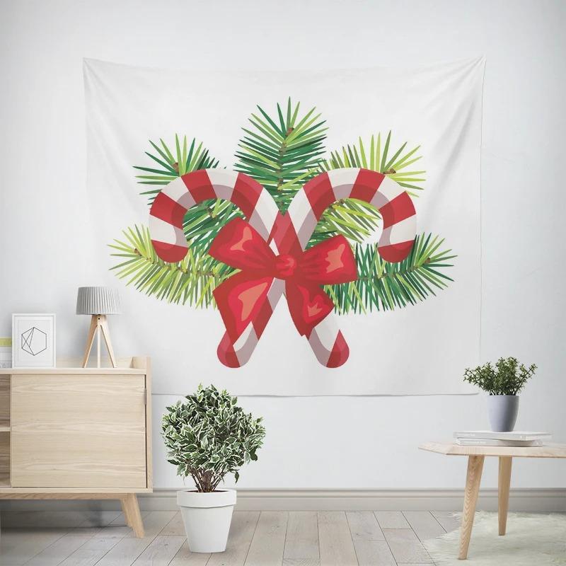 

Новый год Рождественская тема Узор елки Гостиная Спальня Декоративный гобелен 100x75cm