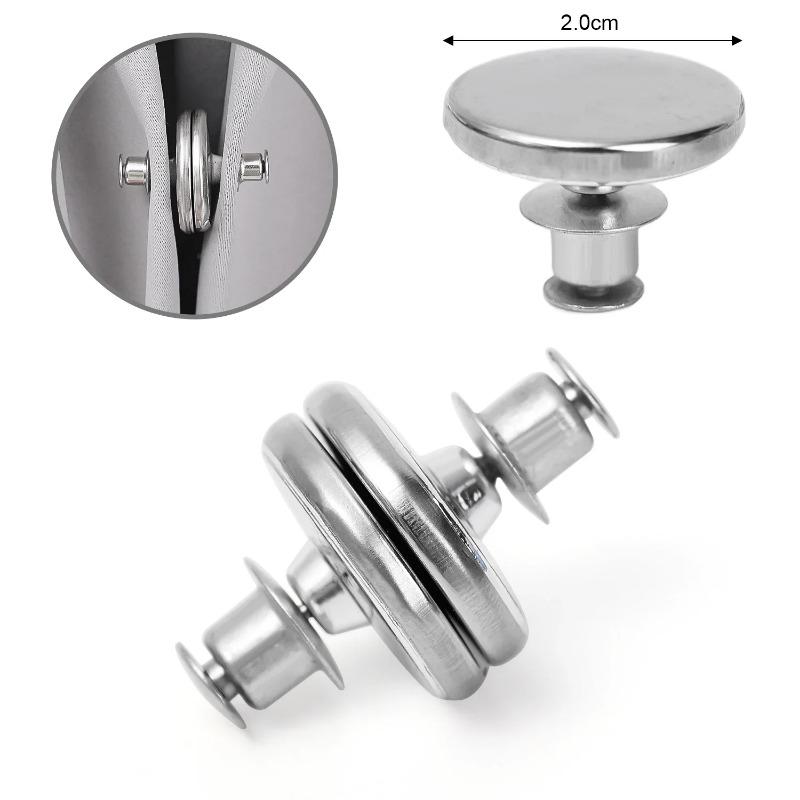 

1/4/8 пар Магнитная кнопка для штор Съемный зажим для фиксации штор Предотвращает регулировку света Экран для окна Закрытие Магнитная пряжка 1pair(20mm)