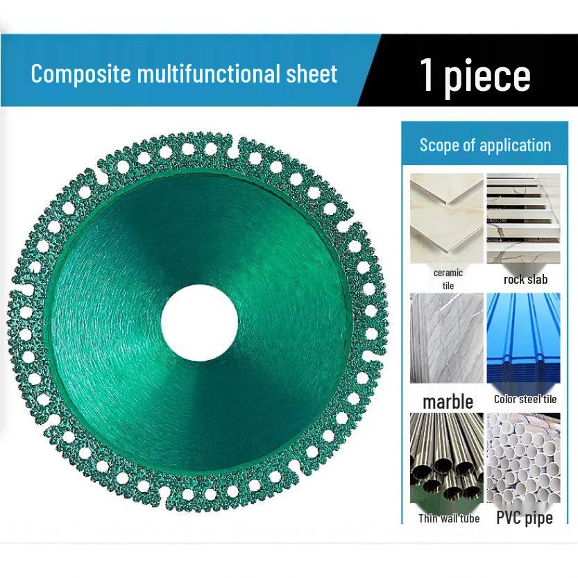 Multi-functional Brazed Cutting Disc for Tile and Slabs