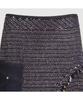 LUCKY CHOUETTE Denim Patch Tweed Midi Skirt (Dark Navy) Lfkas25140Nyd