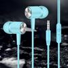 Wired Earphone Heavy Bass HD-compatible Calling In-ear 3.5mm High Sensitivity Wired Earphone Phone Supply