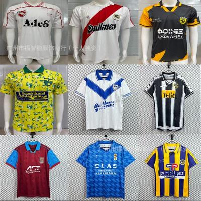 Retro Fußballtrikot 1978-1981 Vintage Fußballhemd Herren Damen Kurzarm Fan Edition