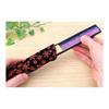 Sensu Case Inden Flower/Red 23.5cm Elegant Japanese Pattern Protects Sensu from Scratches Curved Opening for Easy Insertion and Removal Ideal for