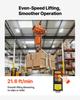 2000 kg Electric Chain Hoist, 6 m Lifting Height, Three-Phase Overhead Crane with 100 m Wireless Remote Control, Single G100 Chain Electric Lift Hoist