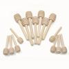Honey Mixing Stick Wooden Mixing Handle Honey Spoon Coffee Jam Milk Mixer Sticks Dessert Tools Kitchen Supplies 30/50/100Pcs