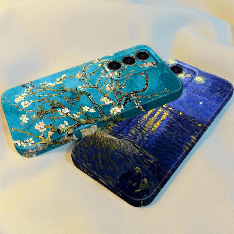 

Vangogh Art Phone Case For Samsung S23 S22 Plus Ultra A13 A12 A14 A21S A22 A23 A34 A53 A54 A73 Feilin Cover