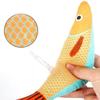 3 Pcs Catnips Toy Fish Toy Soft Chewing Stuffed Animal for Kitten Grinding Toy Fish Shape Catnips Toy Keep Kitten Busy