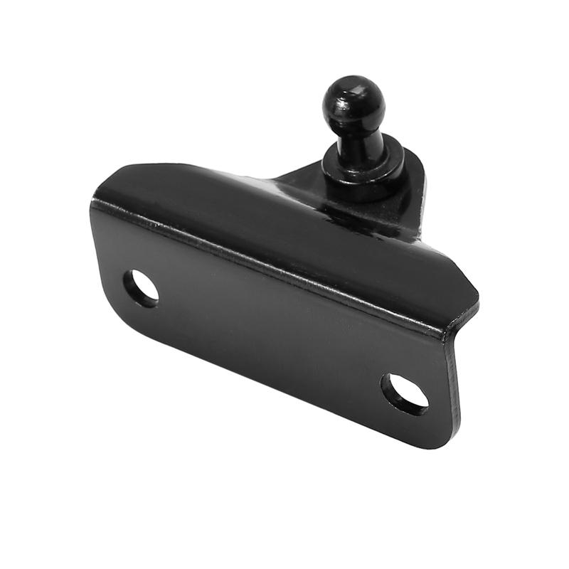 X Autohaux 2pcs 4Pcs 10mm Car Ball Studs Shock Mounting Brackets Black for Gas Struts Shocks Bracket 67.5x40.5x24mm