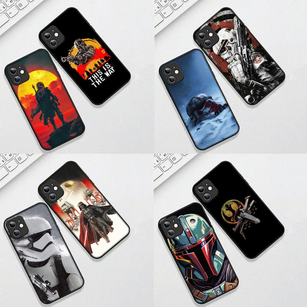 Cover for Motorola Moto G22 G23 G32 G53 G60 G13 G64 G20 G8 G9 Plus Power E13 E20 E32 Casing Phone Case Star Mandalorians Wars