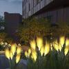 Wasserdichte Außenrasenleuchte LED Solare Gartenrohrförmige Lampe für Hof Weg Garten Tür Straße Haus Terrasse Beleuchtung Dekor