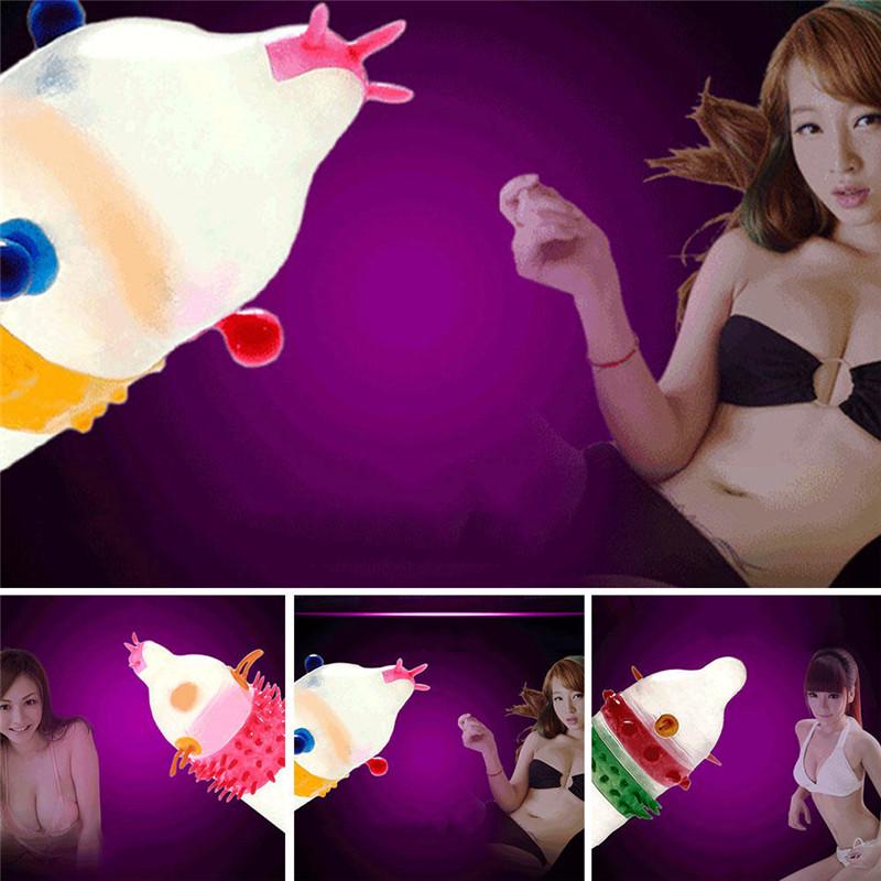 6ks latexové kondomy pro dospělé pro citlivý orgasmus tečkovaný žebrovaný stimulující vaginální nový