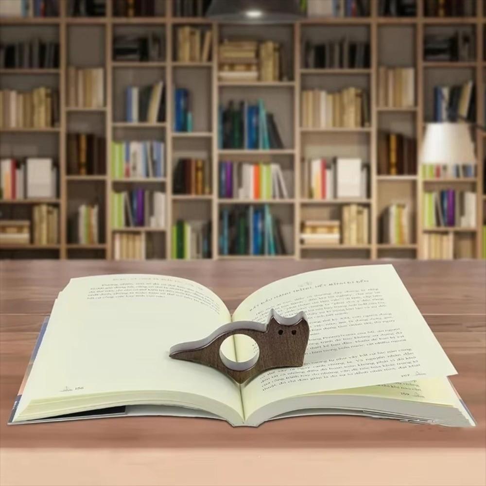 Fast Reading Aid Thumb Page Holder Page Turning Fixed Reading Bookmark Rings  Book Use