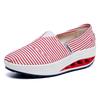 Hot Sale Fitness Shoes Women Swing Wedges Platform Zapatos Mujer Canvas Trainers Shoes Woman Breathable Women Sneakers WSH3301
