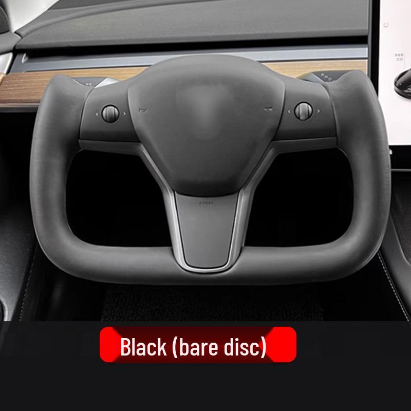 Model 3/Y Custom Alcantara Carbon Fiber Heated Tesla Yoke Steering Wheel