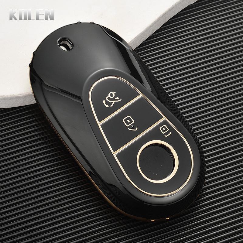 TPU Car Key Case Cover Shell for Mercedes Benz W204 W205 W206 W212 W213 W221 W222 W223 W463 A C E S Class GLA GLE GLC GLK GLS