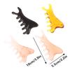 Body Meridian Massage Comb Resin Five Wide Tooth Comb Acupuncture Therapy Blood Circulation Anti-Static Smooth Hair Comb