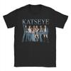 Camiseta Estilo Denim con Estampado de Dibujos Animados del Grupo Femenino de K-pop KATSEYE | Top Casual Unisex de Algodón de Manga Corta Streetwear