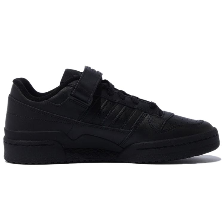 Adidas Originals Forum Low Unisex Core Black Core Black Core Black Lifestyle Sneakers GV9766