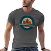 Vintage Airforce Canada Rcaf Cf 18 Tshirt Simple Casual Short Sleeve Cotton Tshirt