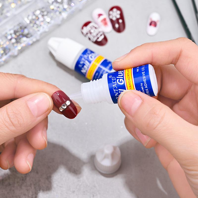 Glue For Nail Pads Nail Art Accessories 3G Glue Wear Nail Pads Quick-Drying Glue Glue Nail Art Tools