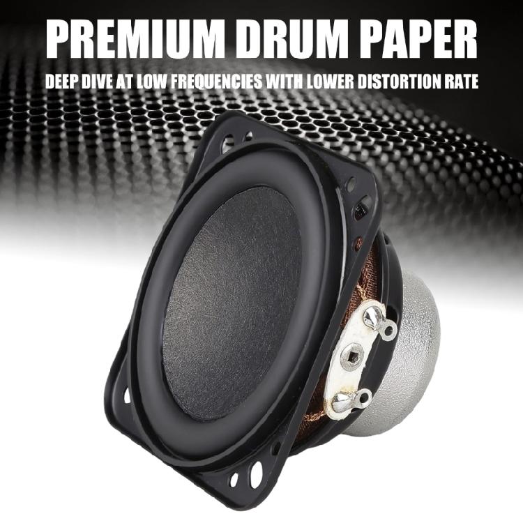 High Performances 50mm 10W 4Ohm NdFeB Woofer With Strong Magnetic Field For DIY And Replacement Use