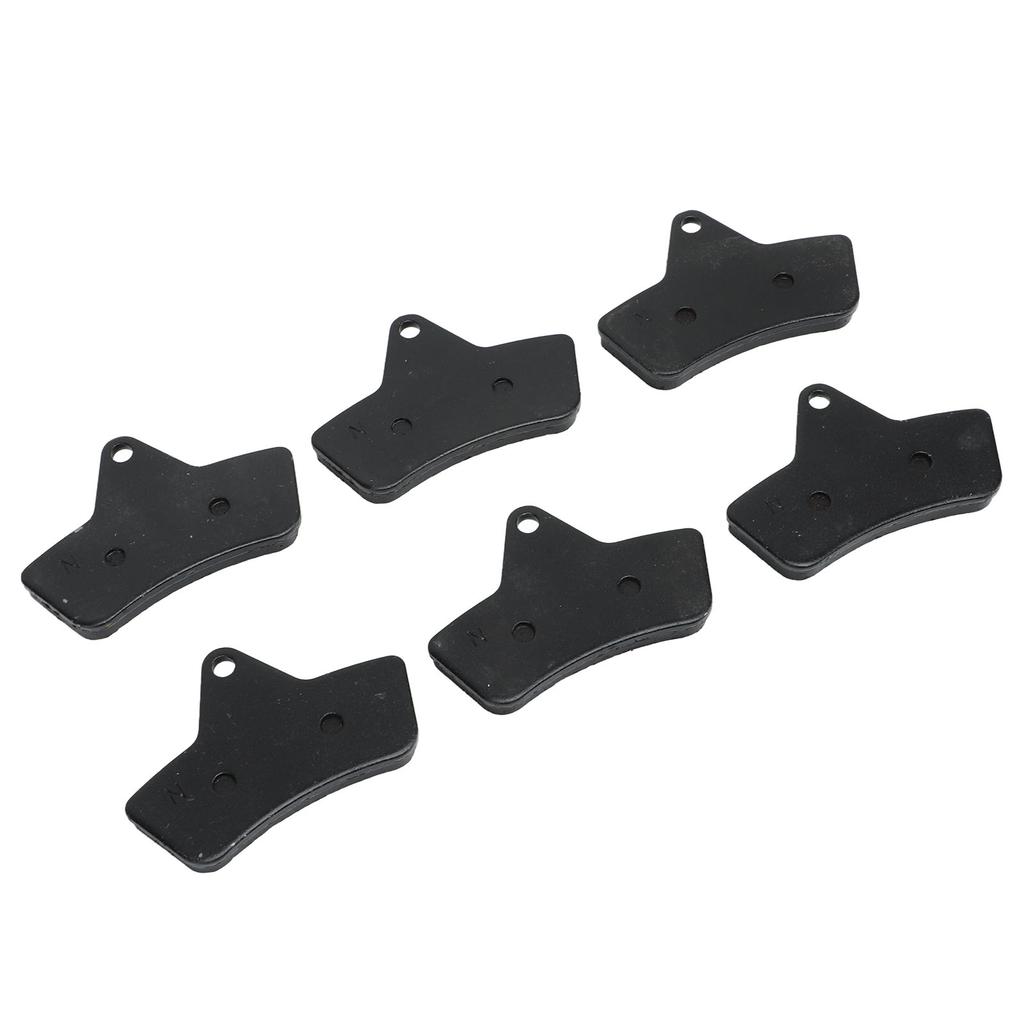 6 st Bromsbelägg Lågt Ljud Åldringsbeständiga Konsekvent Bromsning Ersättning För Arctic Cat 250 300 400