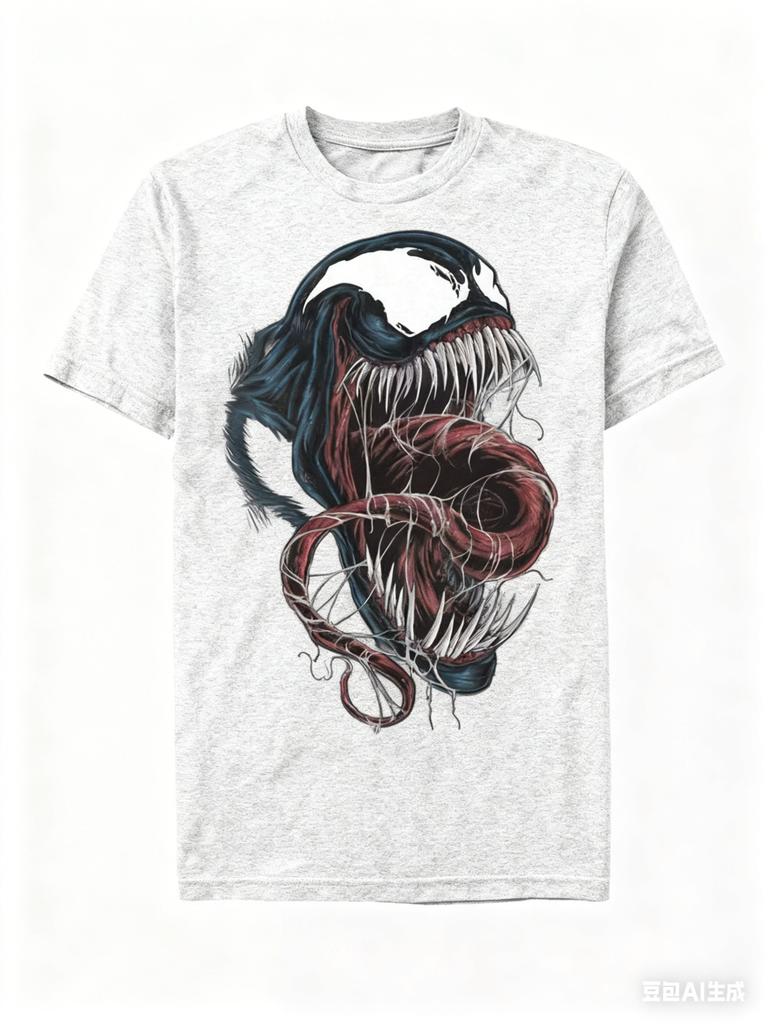 T-shirt a manica corta larghe con girocollo, taglie forti da uomo e da donna, con stampa originale del fumetto dei Fantastici Quattro del 2026