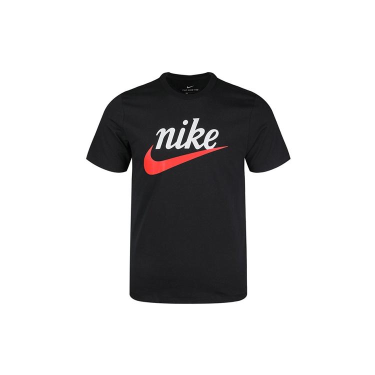 Men s Nike Sportswear Large Short Sleeve Black T-Shirt BV7679-010 S