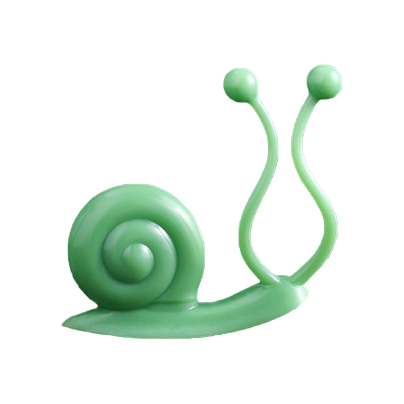 

10 шт. зажимы для крепления растений на стене для скалолазания, невидимый зажим для улитки, самоклеящийся липкий крючок, фиксатор, держатель для украшения дома 10pcs зелёный