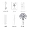 F1 USB Smart Oscillating Floor Fan with Remote - Three-in-One Desktop and Floor Use