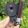 Schlüsselanhängerhülle mit Schlüsselring, Weiche Vollschutz-Schlüsseltasche für BMW MINI COOPER S ONE JCW F54 F55 F56 F57 F60 CLUBMAN COUNTRYMAN