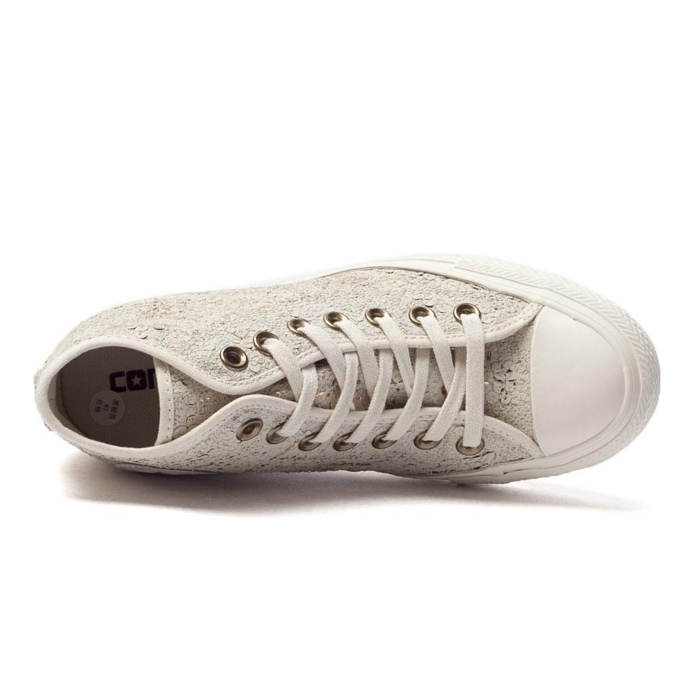 Converse CHUCK TAYLOR High top Canvas Shoes Women's Beige 551556C