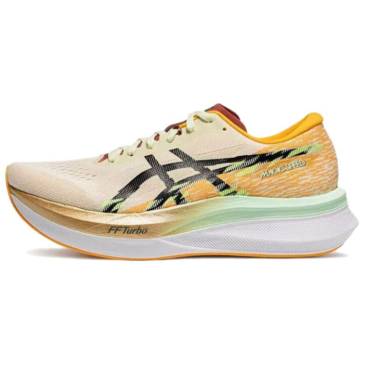 Asics Magic Speed 4 Soft Comfortable Low-Top Casual Running Shoes Men Sneakers Orange 1011C102-100