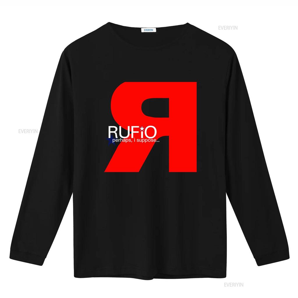 NWT Rufio American Rock Band Crew Neck T Shirt Perhaps I Suppose Print Size S 5XL vintage Washed Slightly Casual Stylish Unisex