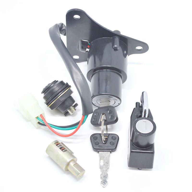 Compatible Ignition Lock Set for YAMAHA XV250 Virago, QJ250-H, XV125 Motorcycle Accessories