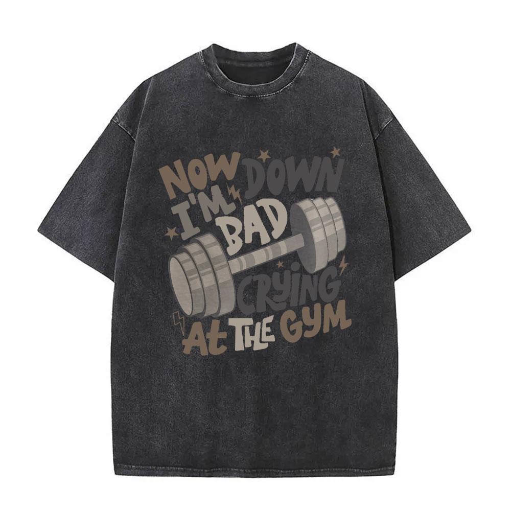 

In My Muscle Mommy Era Gym Fitness Pump Cover Washed Vintage Tshirt Male Fashion Aesthetic Streetwear Men Women Retro T Shirts S