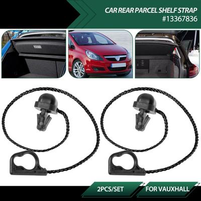 2 pezzi cinghia di fissaggio per bagagliaio posteriore dell'auto per Vauxhall Opel CORSA DE 2007-2022 5 PORTE 13367836 Interni auto