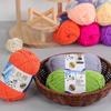 Handmade Baby Scarf & Blanket DIY Kit: 5-Strand Milk Cotton Yarn