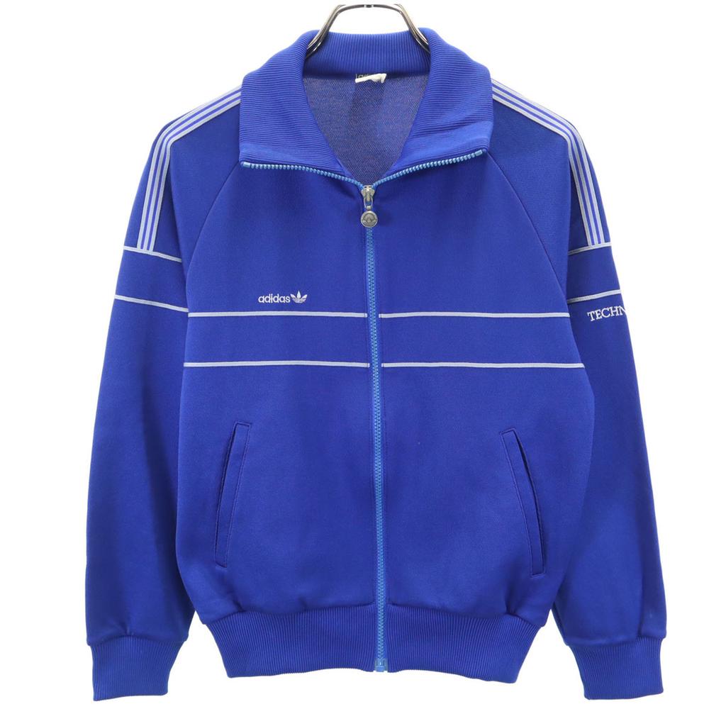Adidas 70s Vintage Descente West German Tag Track Jacket S Blue Men's Used