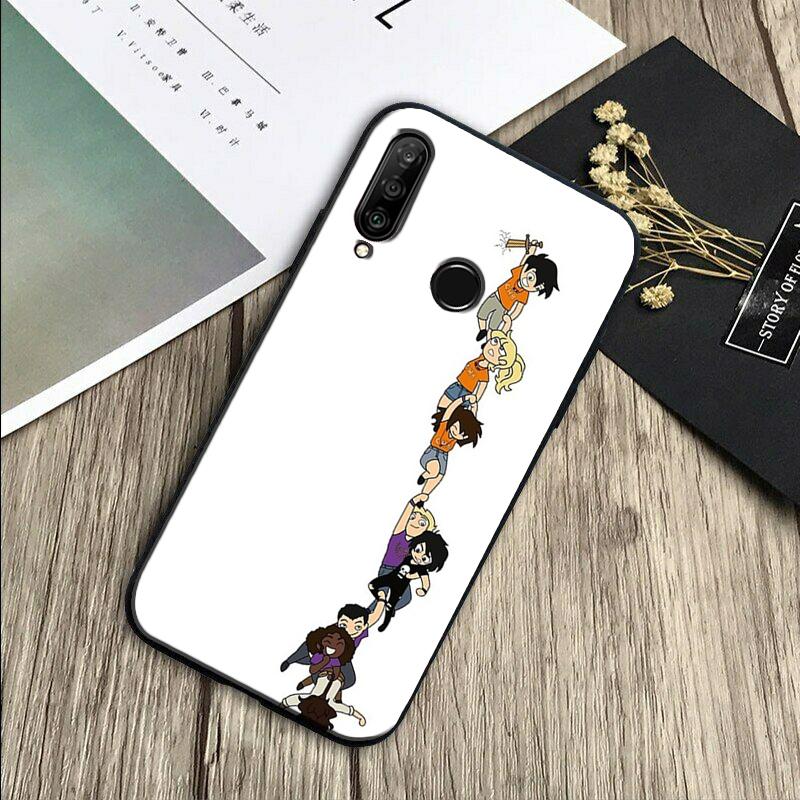 P-Percy Jackson Cartoon For Huawei Nova Y91 Y90 Y60 Y70 Y61 Y72 Y73 3i 7i 8i 11 12i 9 10 SE P20 P30 Pro P40 Lite Case