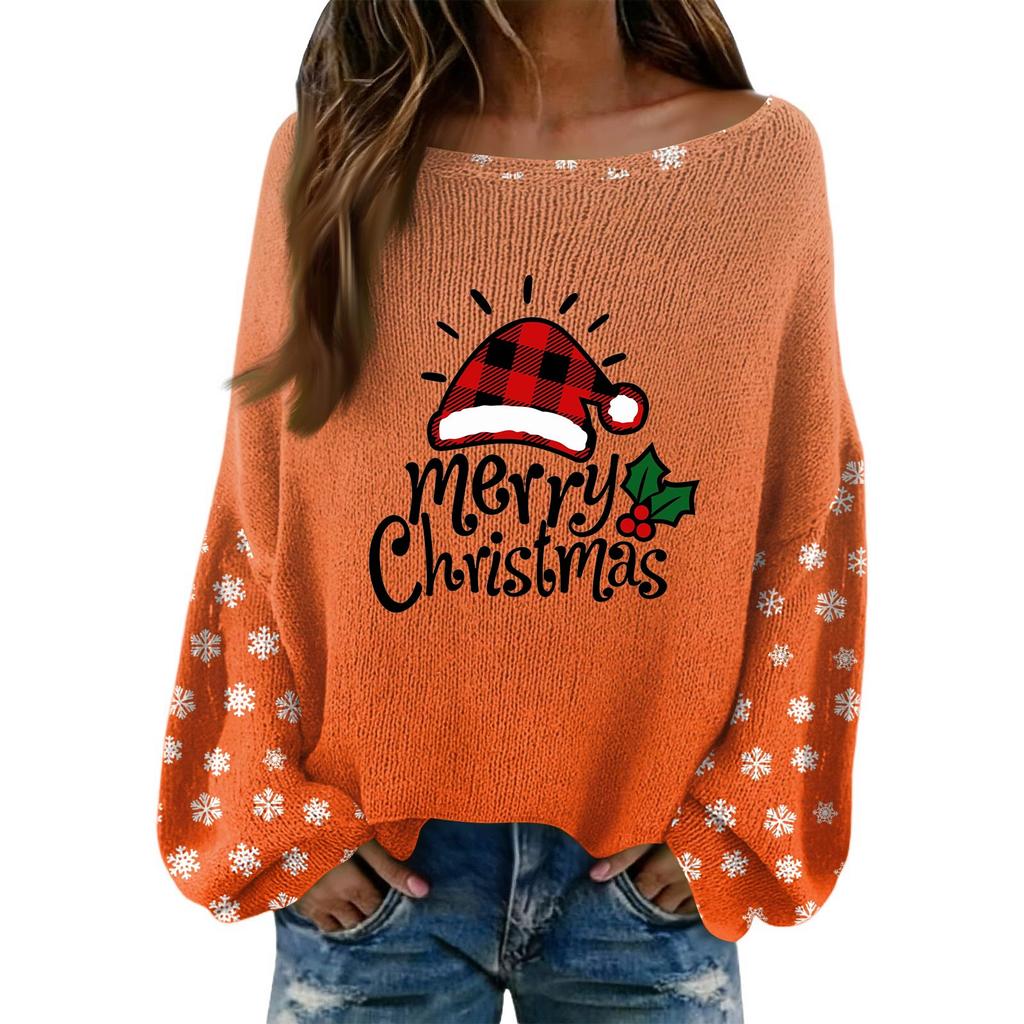Women's Fashion Long Sleeved Elegant Sweater Top