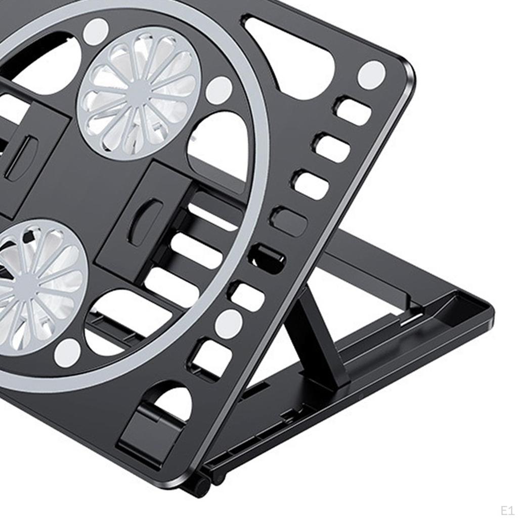 Laptop Cooling Pad with 2 Fans Light-Weight Cooler Stand for Notebook