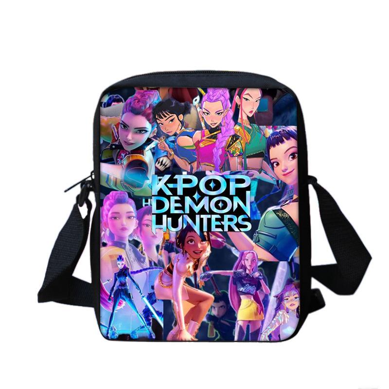Anime Witch Hunter Group Men'S And Women'S Backpacks, Elementary School Students' Backpacks, Large-Capacity Printed Casual Backpacks