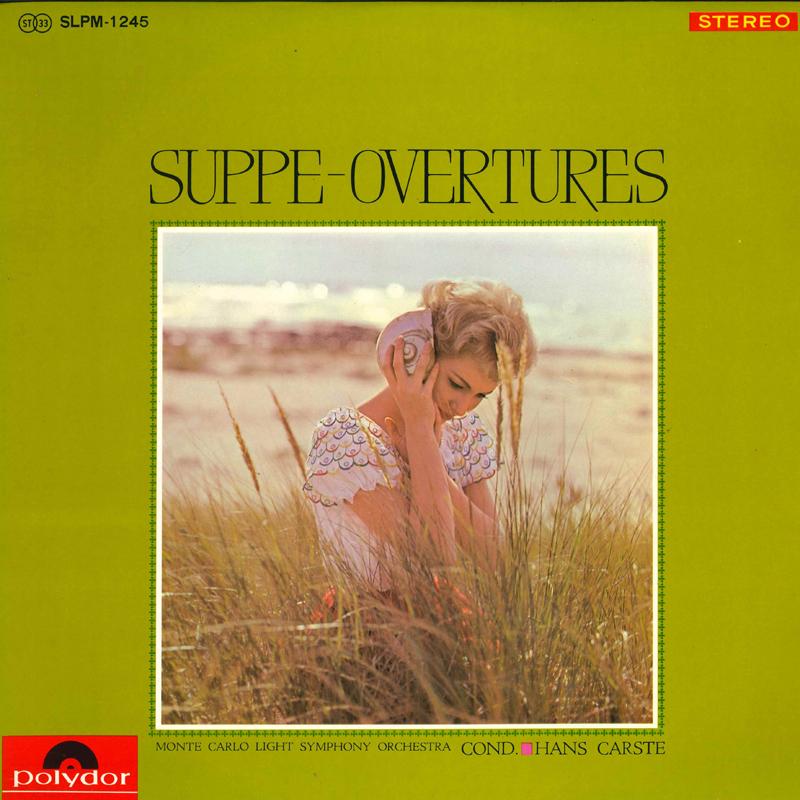 

LP Record MONTE CARLO - Suppe Overtures SLPM1245 POLYDOR Japan Classical Used