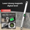 Laser Level Ruler Magnetic Digital Spirit Level Multi-function High Precision Slope Angle Gauging Tool Household Measuring Tools